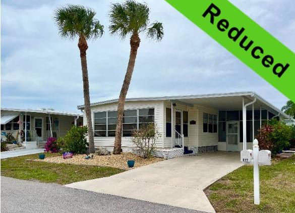 Venice, FL Mobile Home for Sale located at 977 Kenoma Bay Indies